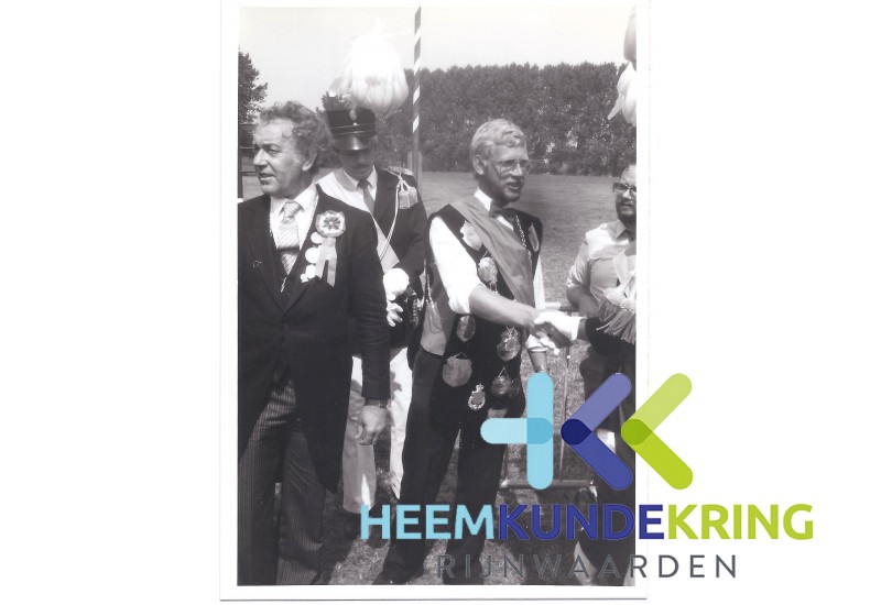 Aerdt Kermis Eensgezind heid 1983 Koning Heijmen Coll. G.B.Janssen F00000430